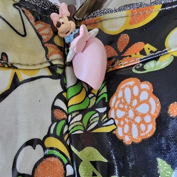 Paprika Japan Tokyo Disney Mickey Mouse Tote Satchel Bucket Handbag colorful. - Picture 5 of 10